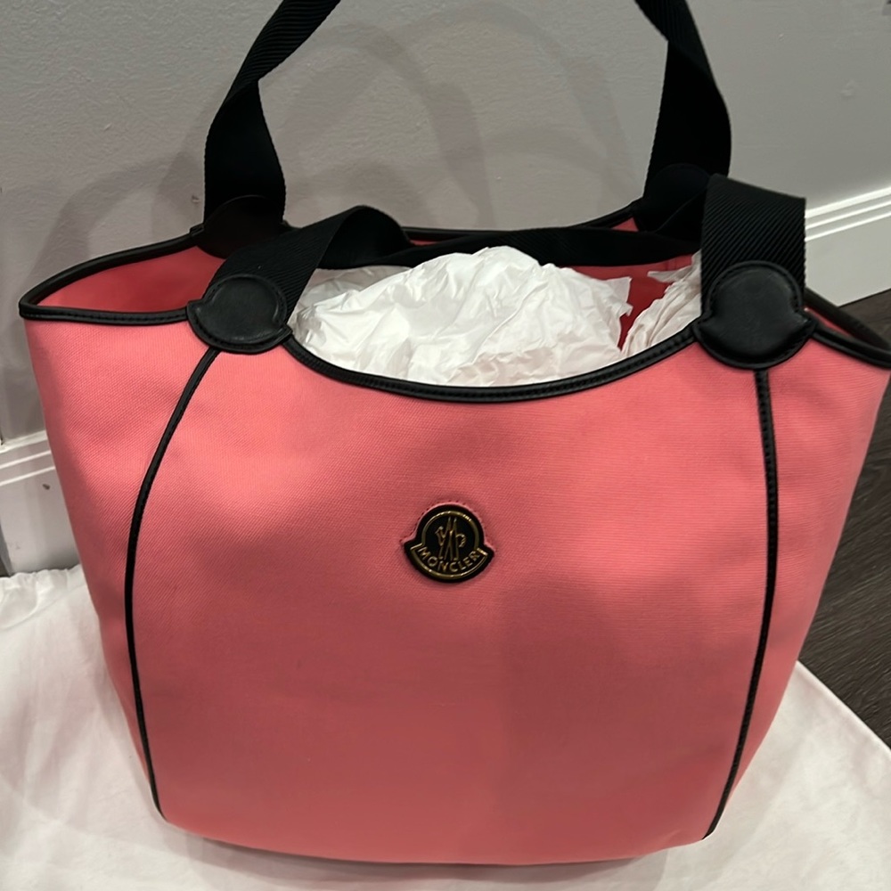 Brand new moncler travel tote